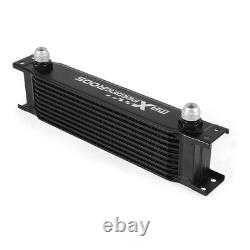 10 Row Oil Cooler Kit Universal AN10 Aluminium Alloy Transmission Radiator Set