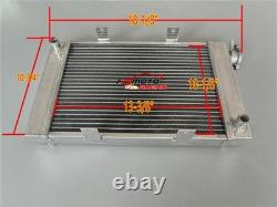 18x11 Alloy Water Radiator for GO KART RACING HPT Copper-Brass Triple circuit