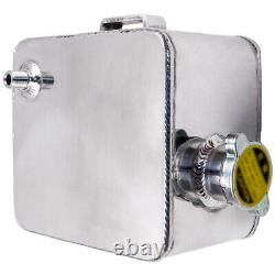 2.5L Aluminium Alloy Water Coolant Expansion Tank Header Universal Overflow