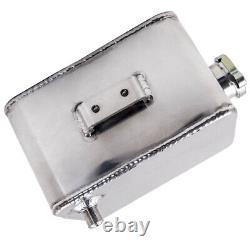 2.5L Aluminium Alloy Water Coolant Expansion Tank Header Universal Overflow