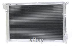 2 CORE 40mm ALUMINIUM ALLOY RADIATOR FOR BMW MINI COOPER S 1.6 R52 R53 JCW A/C