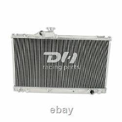 2 Core Aluminum Alloy Radiator Sport For 1999-2005 LEXUS IS 200 IS200 GXE10 2.0L