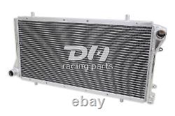 2 ROW ALL ALUMINIUM RADIATOR Fit ROVER MGF / MGTF RACE QUALITY Polished MT Only