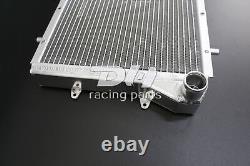 2 ROW ALL ALUMINIUM RADIATOR Fit ROVER MGF / MGTF RACE QUALITY Polished MT Only