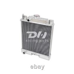 2 ROW Aluminum Radiator Fit 1989-1994 Suzuki Swift Petrol Saloon MK2 AWD1.6I MT