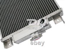 2 ROW Aluminum Radiator Fit 1989-1994 Suzuki Swift Petrol Saloon MK2 AWD1.6I MT