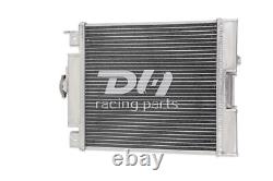 2 ROW Aluminum Radiator Fit 1989-1994 Suzuki Swift Petrol Saloon MK2 AWD1.6I MT