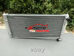 2 ROW Aluminum Radiator for Volkswagen VW Golf 2 & Corrado VR6 Turbo Manual MT