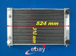 2 Row Aluminum Alloy Radiator For Vw Golf Gti Mk2 16v 1986-1992