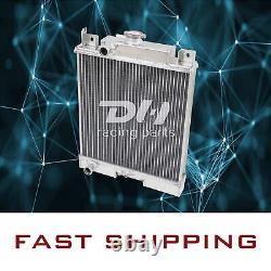 2 Row Aluminum Radiator For 1989-1994 Suzuki Swift / GTi MT 1990 1991 1992 1993