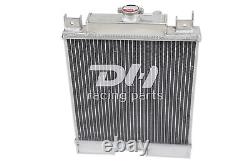 2 Row Aluminum Radiator For 1989-1994 Suzuki Swift / GTi MT 1990 1991 1992 1993