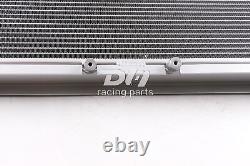 2 Row Aluminum Radiator For 1990-97 Toyota MR2 MR-2 SW20 2.0 REV1 REV2 REV3 TURB