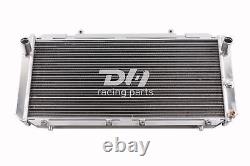 2 Row Aluminum Radiator For 90-97 Toyota MR2 MR-2 RWD II SW20 2.0 REV1 REV2 REV3