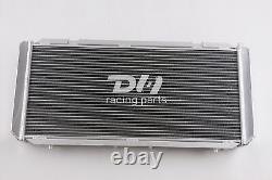 2 Row Aluminum Radiator For 90-97 Toyota MR2 MR-2 RWD II SW20 2.0 REV1 REV2 REV3