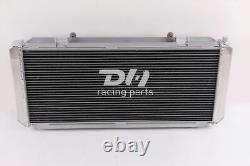 2 Row Aluminum Radiator For 90-97 Toyota MR2 MR-2 RWD II SW20 2.0 REV1 REV2 REV3