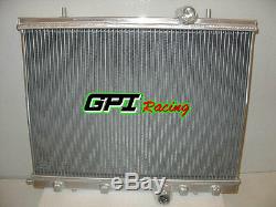 2 Row Aluminum Radiator For Peugeot 206 Gti/rc 180 1999-2008 00 01 02 03 04 05