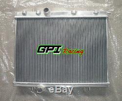 2 Row Aluminum Radiator For Peugeot 206 Gti/rc 180 1999-2008 00 01 02 03 04 05