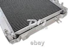 2 Rows ALUMINIUM ALLOY RACE RADIATOR FOR 1990-1997 MAZDA MX5 MK1 MIATA 1.6L 1.8L