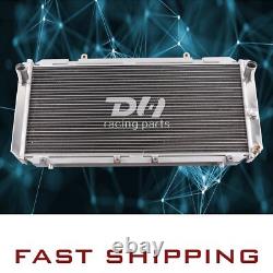 2 Rows Alu Radiator For 1990-1997 Toyota MR2 MR-2 SW20 2.0 REV1 REV2 REV3 TURB