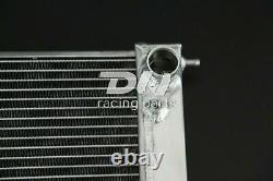 2 Rows Aluminium Radiator For 1982-1992 VW Golf MK2 MK II GTI 1.6 8V/1.8 16V MT