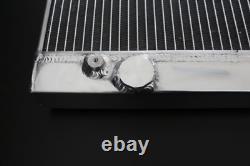 2 Rows Aluminum Radiator For 1992-1998 VW GOLF MK3 VR6 GTI POLO 6N LUPO VENTO
