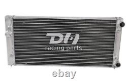 2 Rows Aluminum Radiator For 1992-1998 VW GOLF MK3 VR6 GTI POLO 6N LUPO VENTO