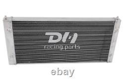 2 Rows Aluminum Radiator For 1992-1998 VW GOLF MK3 VR6 GTI POLO 6N LUPO VENTO