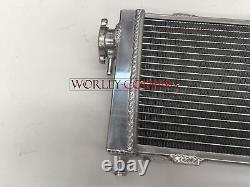 2 rows 30 mm aluminum alloy radiator for go-kart 14 x 8 x 1.2 go kart new