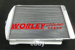 2ROW ALUMINUM ALLOY RADIATOR for CHEVY CAR STREET ROD AUTO 1940-1941 AT new