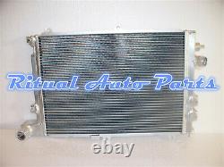 2ROW Alloy Aluminum Radiator FOR Opel Vauxhall Calibra Turbo C20LET