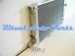 2ROW Alloy Aluminum Radiator FOR Opel Vauxhall Calibra Turbo C20LET