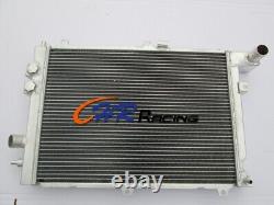 2ROW Aluminum Radiator For Opel Vauxhall Calibra Turbo C20LET 2.0i