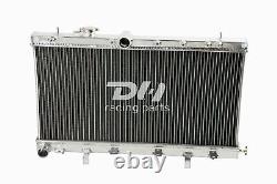 2Row Aluminum Radiator For 2002-07 Subaru Impreza WRX/STI GDA GDB EJ20 2.0 Trubo