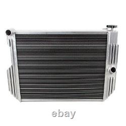 2Rows Radiator 56mm fit 07-15 Jeep Wrangler JK 3.6L 3.8L Universal Alloy