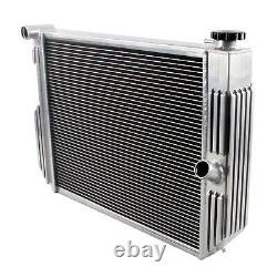 2Rows Radiator 56mm fit 07-15 Jeep Wrangler JK 3.6L 3.8L Universal Alloy