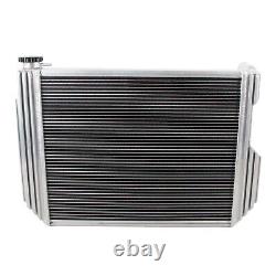 2Rows Radiator 56mm fit 07-15 Jeep Wrangler JK 3.6L 3.8L Universal Alloy