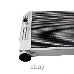 2Rows Radiator 56mm fit 07-15 Jeep Wrangler JK 3.6L 3.8L Universal Alloy