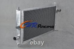 2row Alloy Radiator For 88-93 Opel Vauxhall Nova Gte Gsi 2.0 16v Turbo1.6i Mt