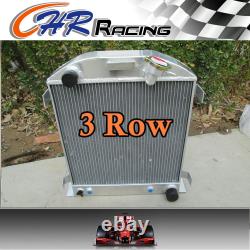 3 Core Aluminum Alloy Radiator Suit For 1932 Ford Chopped Chevy Engine At 32