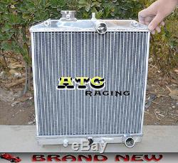 3 ROW 28MM PIPE Aluminum Radiator for 92-00 Honda Civic EG EK D15 D16 B16 B18