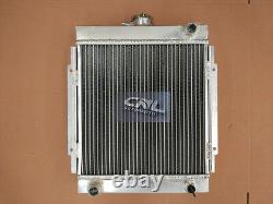 3 ROW ALLOY RADIATOR&12 Inch Cooling Fan for DATSUN 1200 B110 A12/T 1970-1976