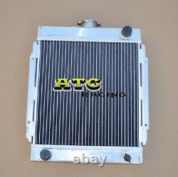3 ROW ALLOY RADIATOR & 12 Thermo Fan for DATSUN 1200 120Y B110 A12/T 1970-1976