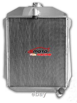3 ROW ALUMINUM RADIATOR For Chevrolet CHEVY CAR 6 Cylinder 1940-1941 Manual