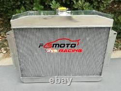 3 ROW Aluminum Radiator For Ford Mercury WithChevy 350 5.7 V8 MT 1949-1951 1950