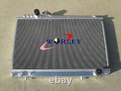 3 ROW Aluminum Radiator For TOYOTA SUPRA MK3 SOARER MZ20 7M-GTE MT 1986-1992