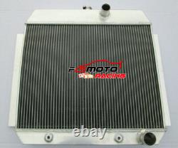 3 ROW Aluminum Radiator for 1951-1954 CHEVY BEL AIR L6 WithCOOLER 1952 1953 AT