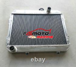 3 ROW FIT For 1974-1985 TOYOTA COROLLA KE30 KE35 KE38 KE55 KE70 AT Radiator +FAN