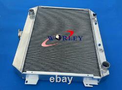 3 ROW aluminum radiator for Dodge Charger V8 1968-1973 1969 1970 1971 1972 +fans