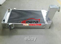 3 Row 62MM For Triumph TR TR2 / TR3 / TR3A / TR3B Manual Aluminum Alloy Radiator