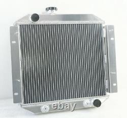 3 Row Alloy Aluminium Radiator For Ford Escort 1968-1980 1973 1972 1971 AT/MT